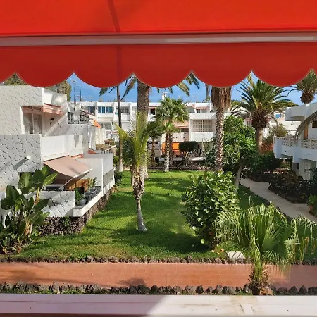 Apartment Canarian Blue Tropical Garden View & Pool Costa Del Silencio