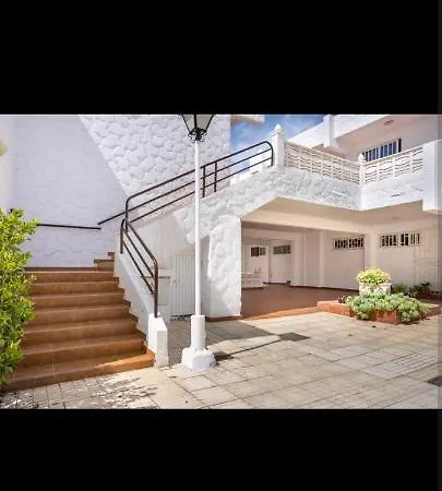 Canarian Blue Tropical Garden View & Pool Apartment Costa Del Silencio