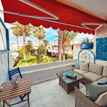 Canarian Blue Tropical Garden View & Pool *